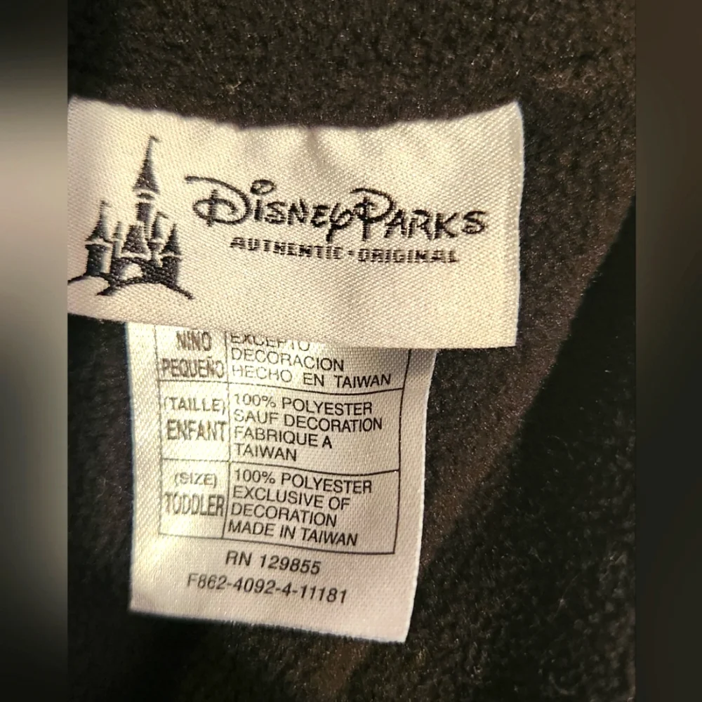 Mickey Mouse Fleece Cap and Mittens